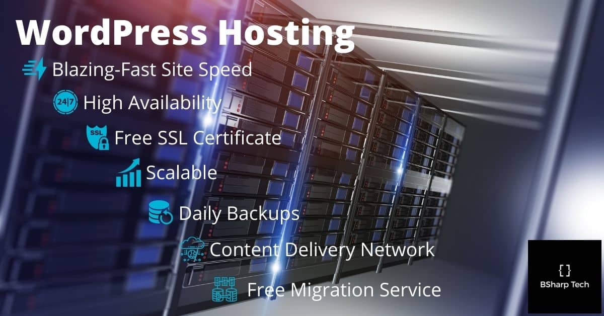 BSharp Tech now offers a cloud WordPress Hosting Environment