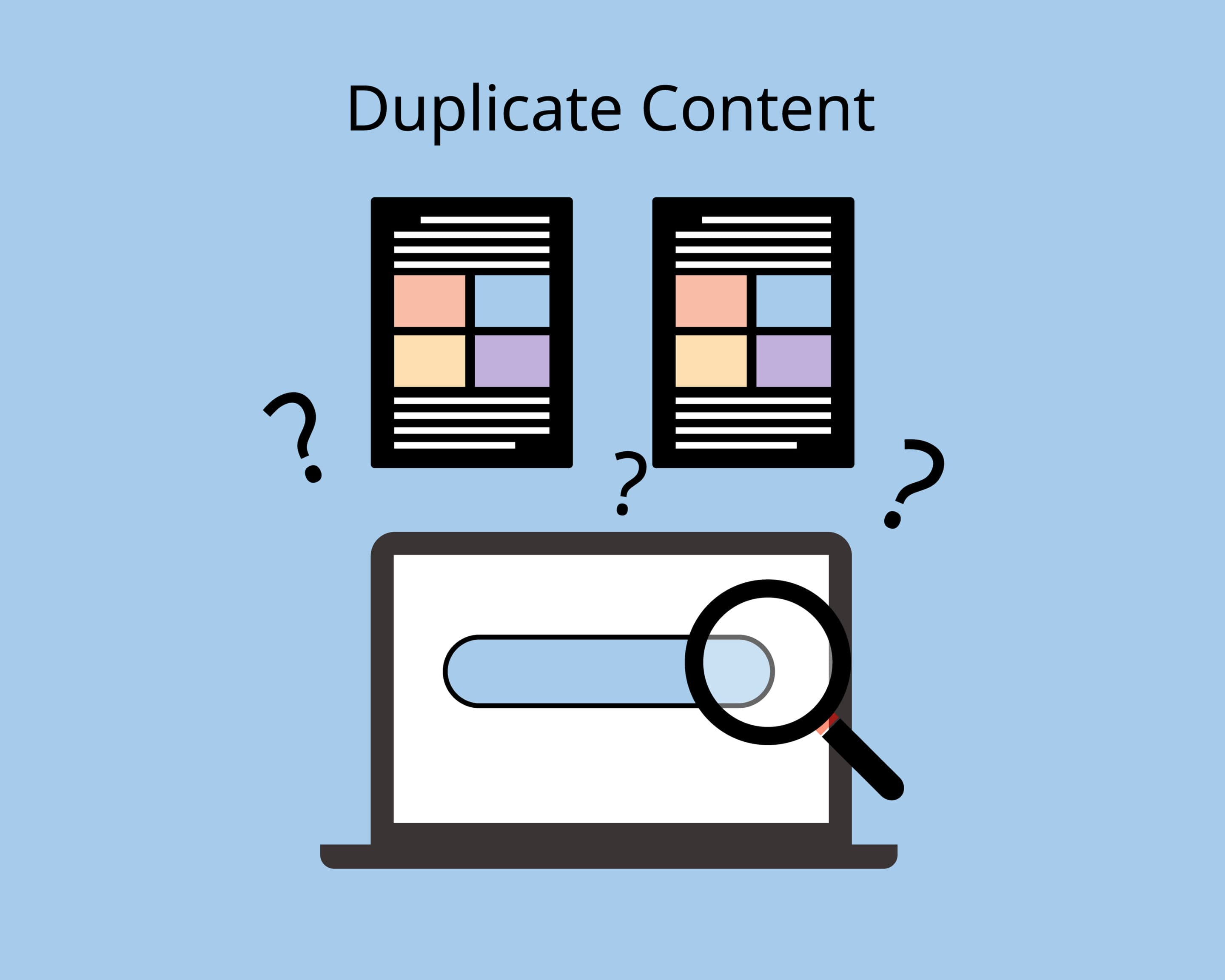 content duplication can kill your search rankings