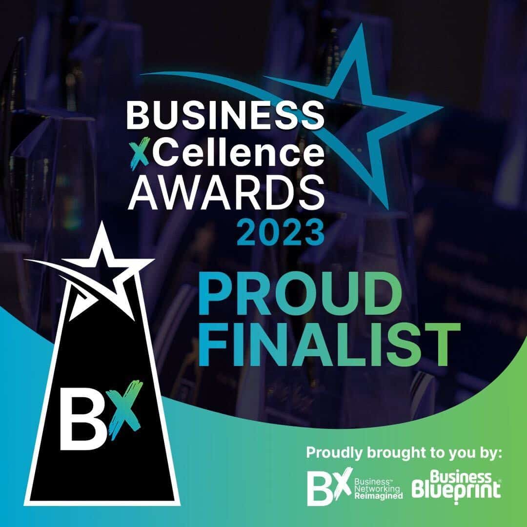 BX Business xCellence Awards 2023 finalist badge